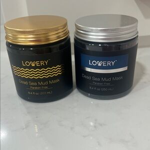 LOVERY Dead Sea Mud Mask - Gold & Silver Lid Options